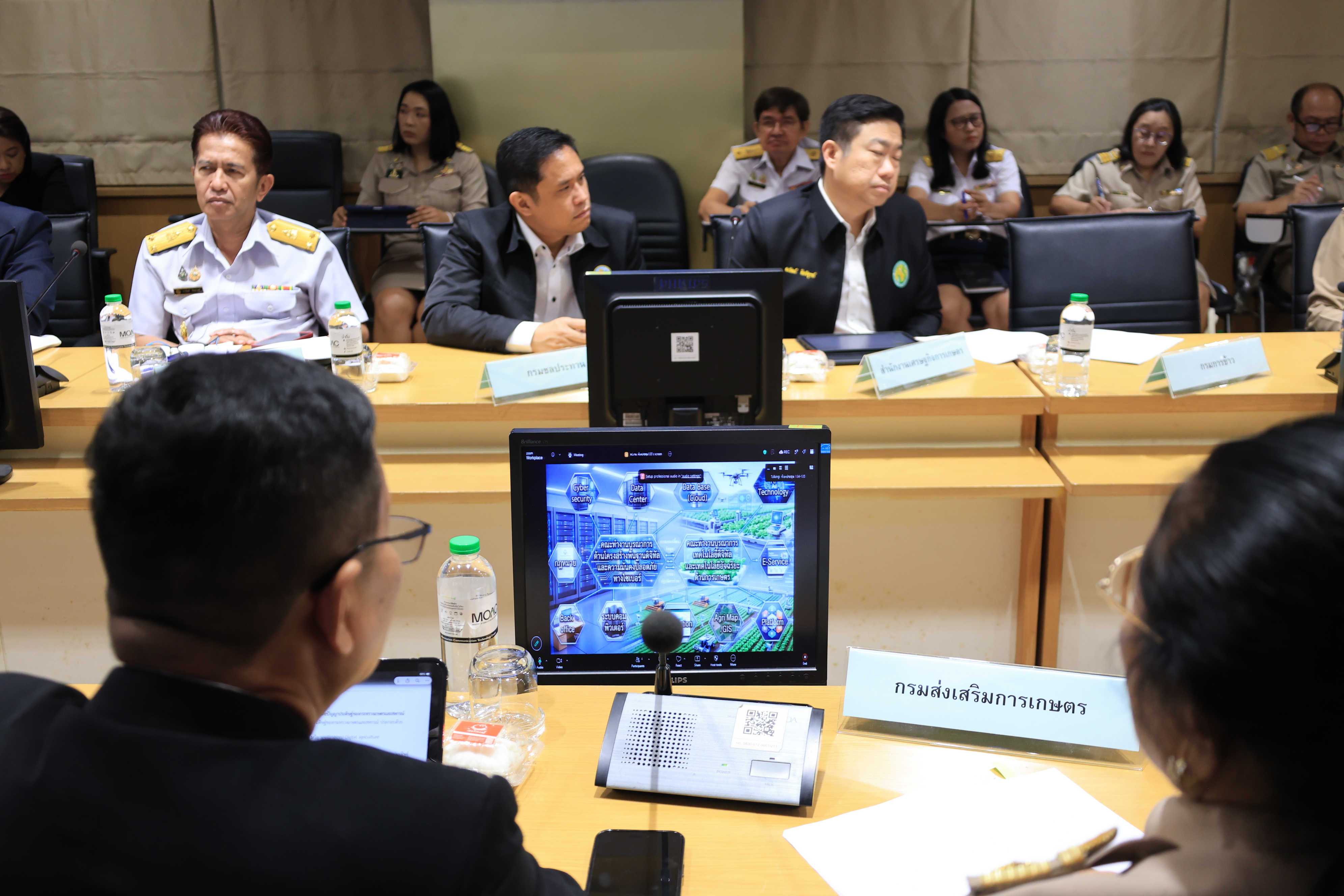 title - ส.ป.ก. ร่วมประชุมคณะกรรมการนโยบายและกำกับดูแลเทคโนโลยีสารสนเทศและปัญญาประดิษฐ์ของกระทรวงเกษตรและสหกรณ์ ครั้งที่ 1/2569